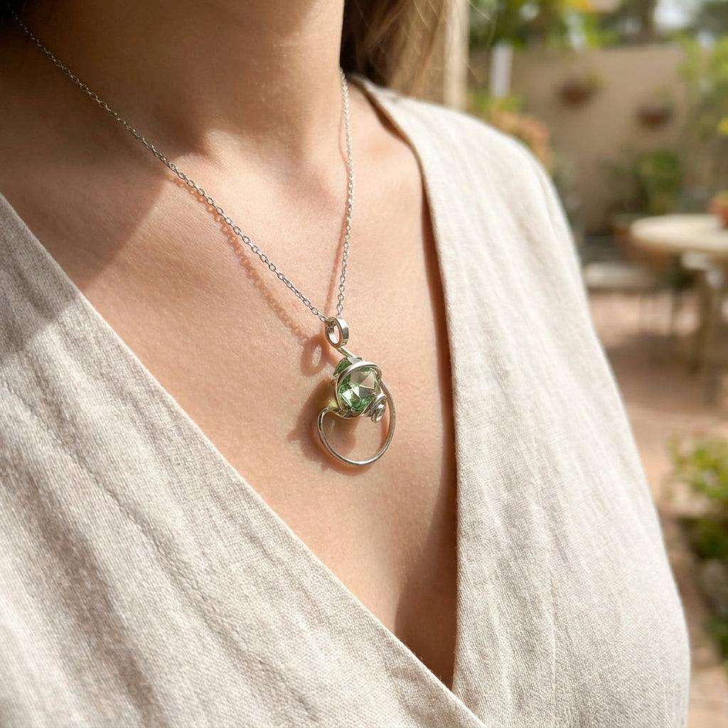Colier Statement Mint Flow - Geoma.ro