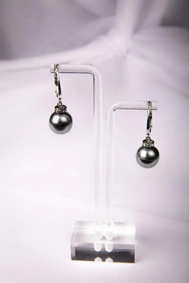 cercei-gunmetal-elegance-7770368 - Geoma.ro