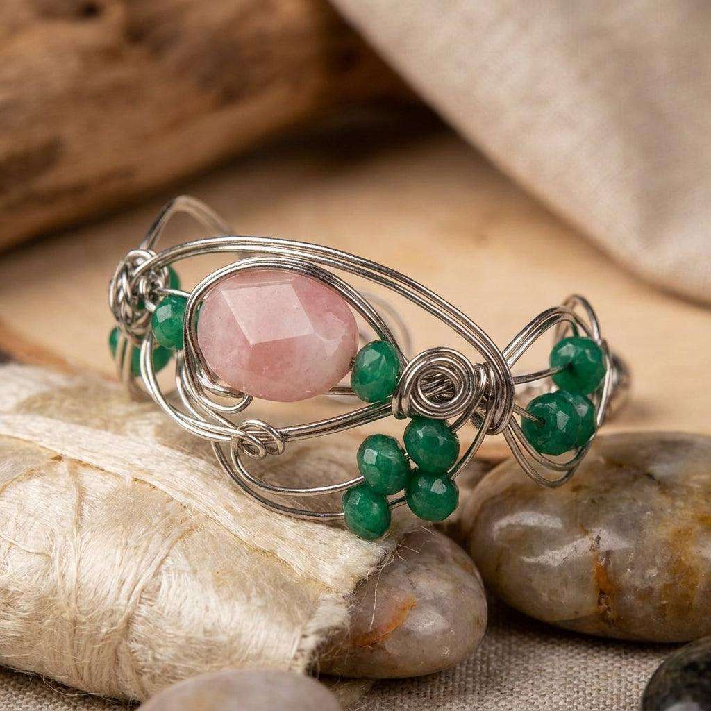 Brățară "Emerald Blossom" - Geoma.ro