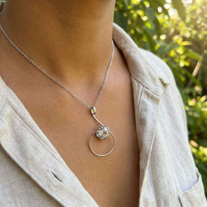 Colier Statement Aura Loop - Geoma.ro