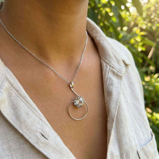 Colier Statement Aura Loop - Geoma.ro