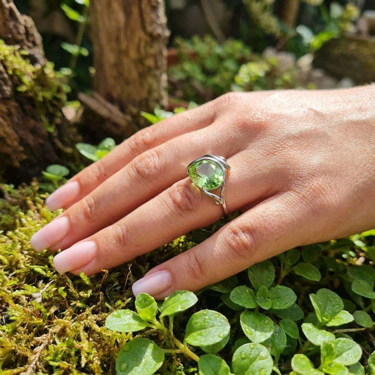 Inel “Green Marble” - Geoma.ro