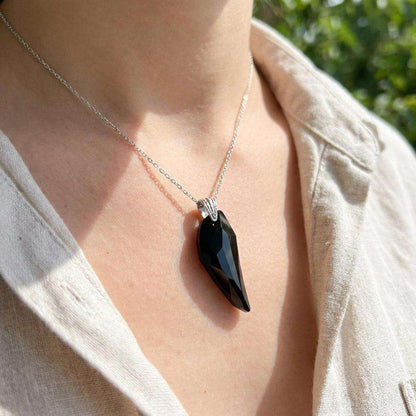 Colier "Obsidian Blade"