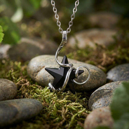Colier "Black Star Aura"