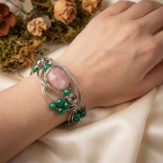 Brățară "Emerald Blossom" - Geoma.ro