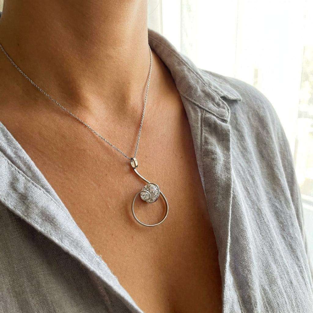 Colier Statement Aura Loop - Geoma.ro