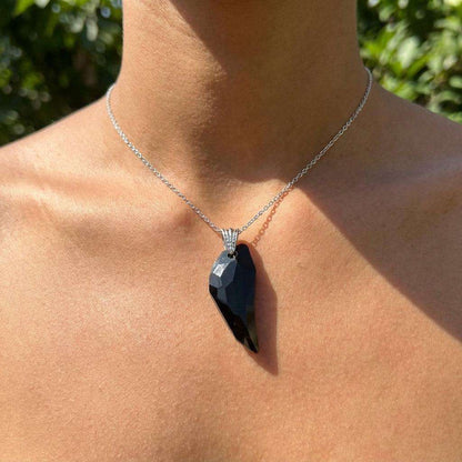 Colier "Obsidian Blade"