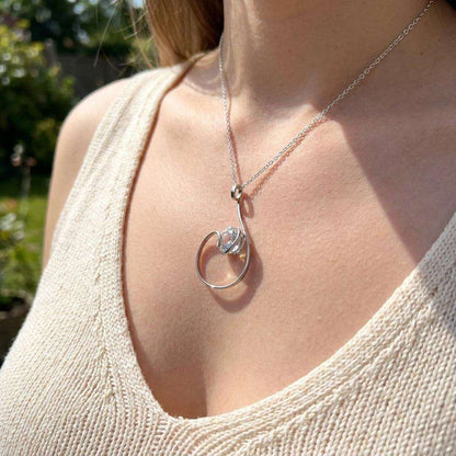 Colier Statement Aura Loop - Geoma.ro