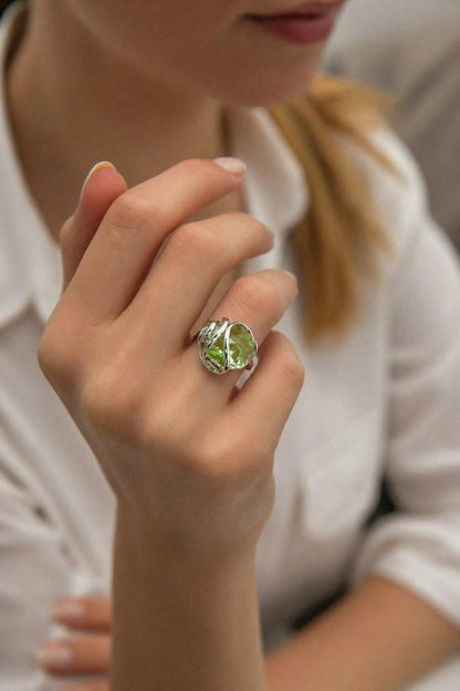 Inel “Green Marble” - Geoma.ro