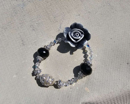Bratara Cristal Black - Geoma.ro