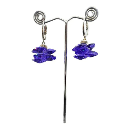 Cercei "Amethyst Spike" - Geoma.ro