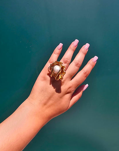 Inel "Royal Pearl" - Geoma.ro