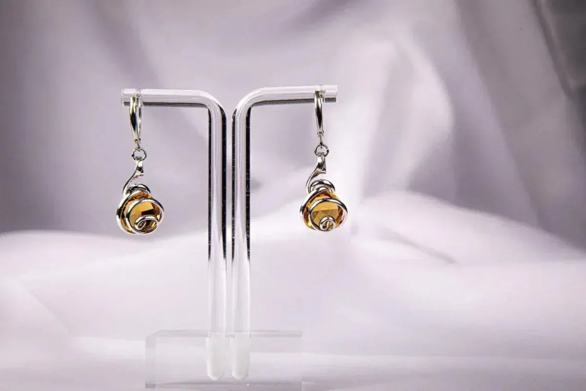 cercei-handmade-amber-glow-cercei-3918228 - Geoma.ro