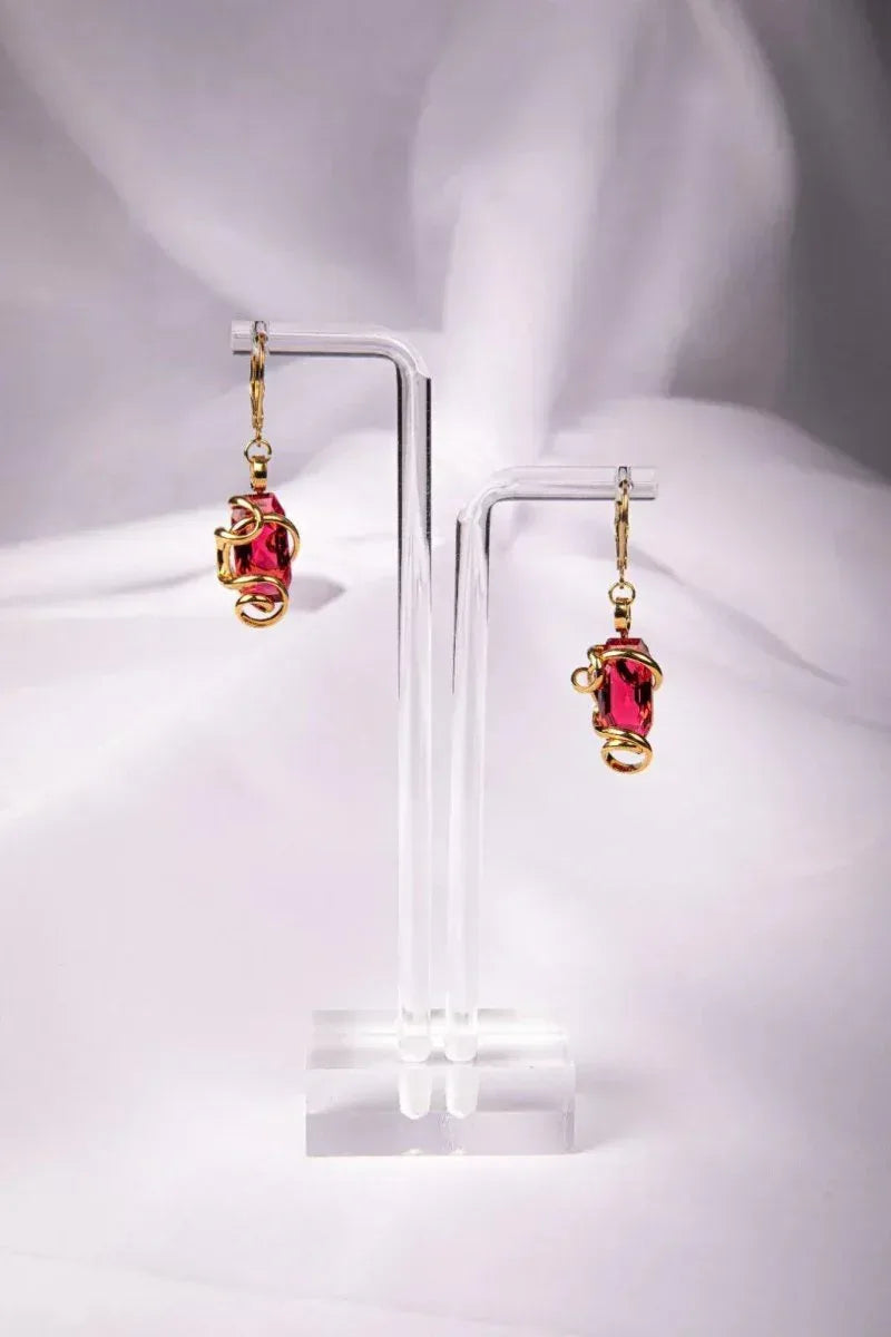 cercei-handmade-fuchsia-radiance-cercei-9214338 - Geoma.ro