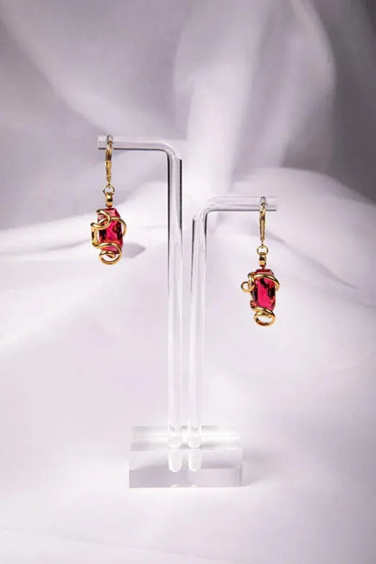 cercei-handmade-fuchsia-radiance-cercei-9214338 - Geoma.ro