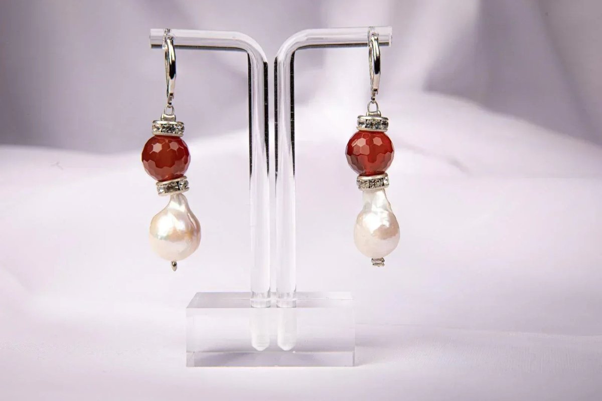 Cercei „Baroque Passion” – Perle Naturale - Geoma.ro